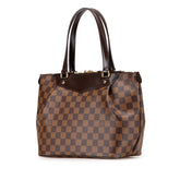 ルイ ヴィトン ダミエ ウェストミンスターPM ハンドバッグ N41102 ブラウン PVC レザー レディース LOUIS VUITTON 【中古】